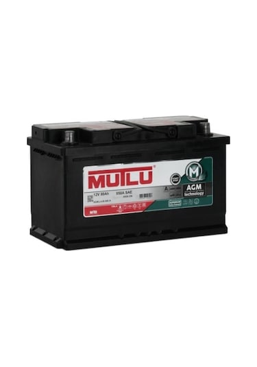 Mutlu Ana Bayinden 12v 80 Ah Agm Start Stop
