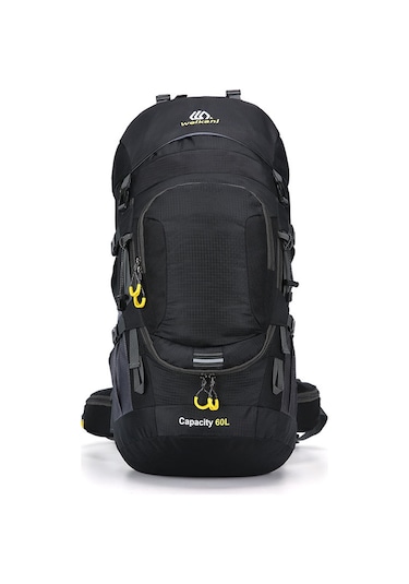 Weikani Çok Amaçlı Suya Dayanıklı 60l Outdoor Sırt Çantası Siyah