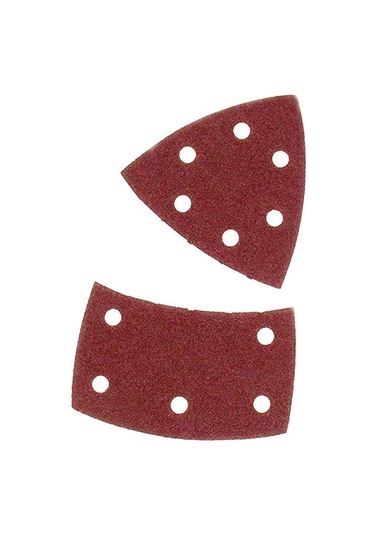 40 Pcs Bond Aşındırıcı Zımparalama Tabakaları Fare Zımpara Kağıdı Kancası Ve Döngü, Çeşitli 8 Kum, Fit Bosch Psm 100a Detay Palm Zımpara Karışık Kum