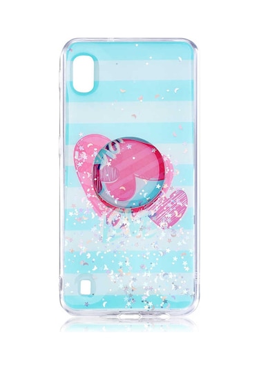 Galaxy Uyumlu A10 Kılıf Pop Soketli Vale Silikon Kılıf NO3