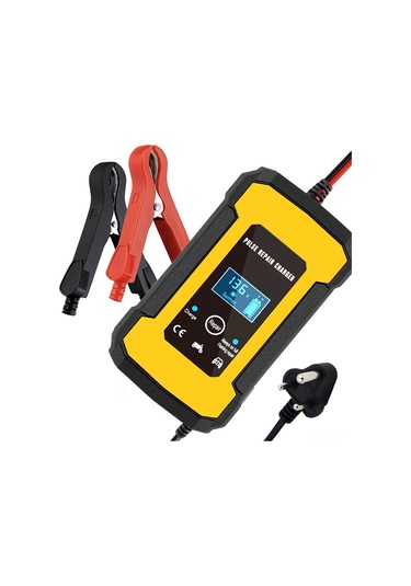 Honmex 12v 6a Akü Şarj Cihazı, Otomobil Ve Motosiklet İçin, Abs Malzeme, 110-240v Giriş, Büyük Güney Afrika Fişi Seçeneği