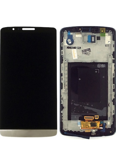 Teknonet Lg G3 Uyumlu Aa Kalite Lcd+dokunmatik - Beyaz