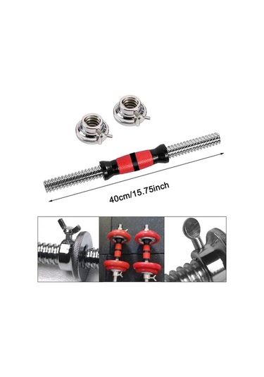 Ganzhoushop Suntek Kaldırma Sapı Halter Dişli Bar Ağırlık 40 Cm Vy