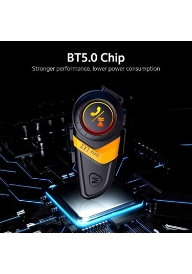 Jokmae Motosiklet Lx3 Kulaklık Kask İçi Bluetooth 5.0 Cvc Çipli Akıllı Ses Aygıtı - Üstün Akustik Deneyim