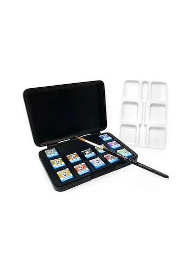 Talens Van Gogh Tablet Sulu Boya Seti Metalik Renkler 12 Renk