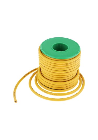 12 Awg Silikon Kablo Esnek 7 Metre Yüksek Sıcaklık Silikon Kablo Sarı