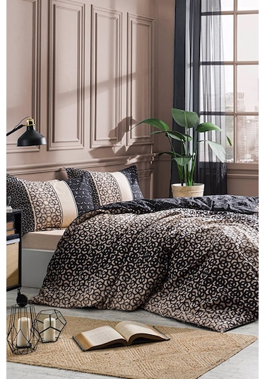 Özdilek Noche Çift Kişilik Nevresim Takımı Desenli