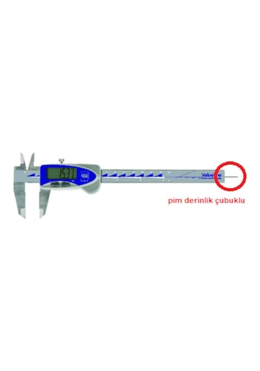 Tesa Dijital Kumpas 150Mm Mıl Çubuklu
