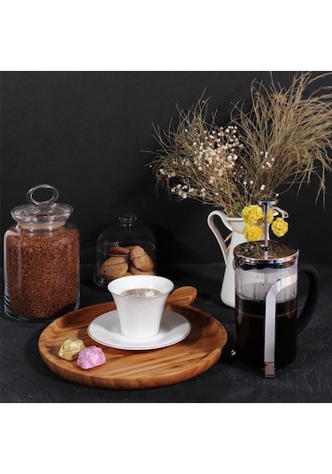 Any Morning Fy450 Kahve Ve Bitki Çayı İçin french Press 600 ML Gri