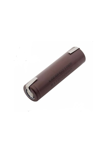 Lg 18650hg2 3.7v 3000mah Li-ion Şarj Edilebilir Pil Puntalı