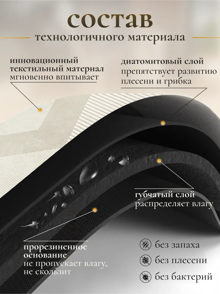 Kenıka 40x50 Emici Nano Bulaşık Kurutma Matı 388769268 Sütlü