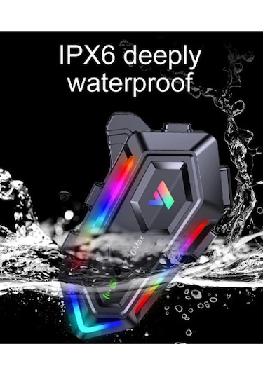 Vothoon Y20 Max 5.3 Intercom 2 Kişi Eşleşmeli Motosiklet Kulaklık