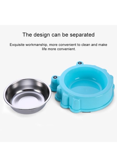 Sones Karikatür Hayvan Tipi Paslanmaz Çelik Pet Köpek Tek Kase