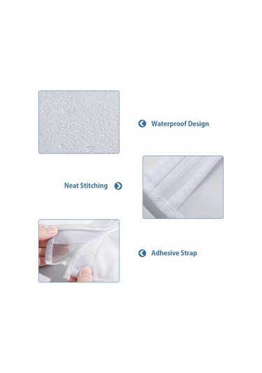 Dofolink Eva Malzeme Askılı Elbise Çantası - Şeffaf, Su Geçirmez, Büyük Kapasite 50x100x90cm - Kıyafetleri Toz Ve Nemden Korur Şeffaf