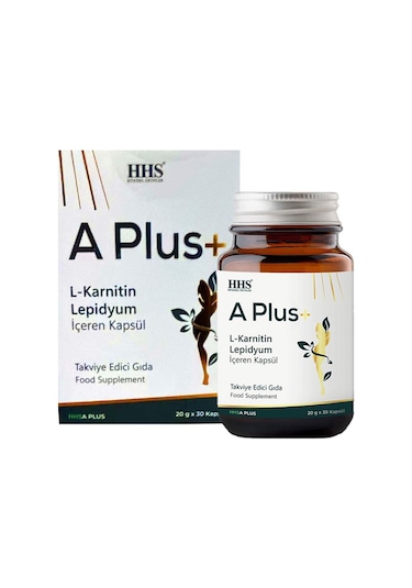 Hhs A Plus+ L-carnitine Lepidium İçeren Kapsülü 30 Kapsül
