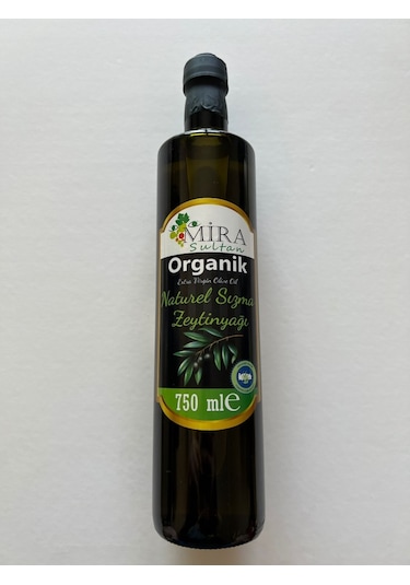 Mira Sultan %100 Organik Naturel Sızma Zeytinyağı 750 ML