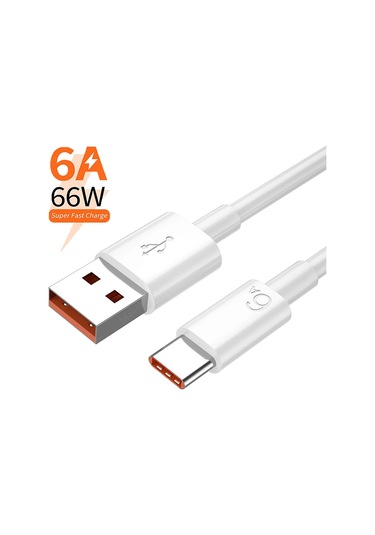 Maerknon6a Süper Hızlı Şarj Kablosu Tip C Usb C Huawei Mate 40 50 Xiaomi Hızlı Şarjbej2m