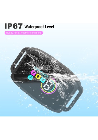 Geeksen Lcd Ekranlı Havlama Tasması Akıllı Şarj Edilebilir Havlama Önleyici