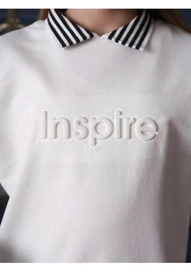 Intormul'tibrend Okul İçin Oversize Kazak 150116522 Beyaz