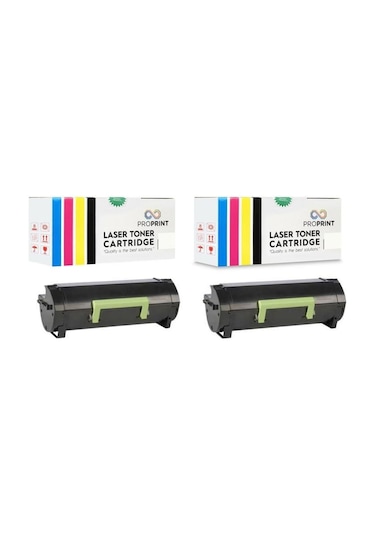 Proprint Lexmark MX317 MX317DN 51B5000 Siyah 2 Adet Uyumlu Toner 2500 Sayfa