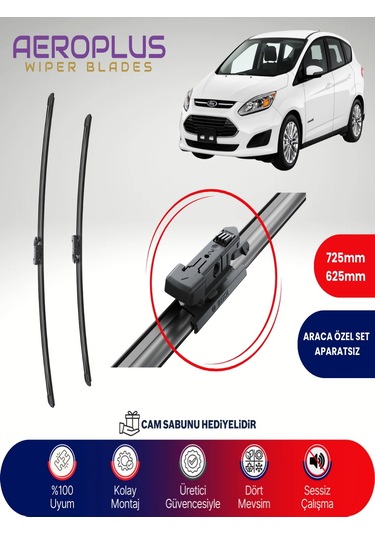 Aeroplus Ford C-max Muz Silecek Takımı 2016-2019