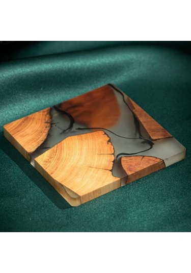 Büyük Bardak Altlığı Şeffaf Doku Yeniden Kullanılabilir Haşlanma Önleyici Diğer