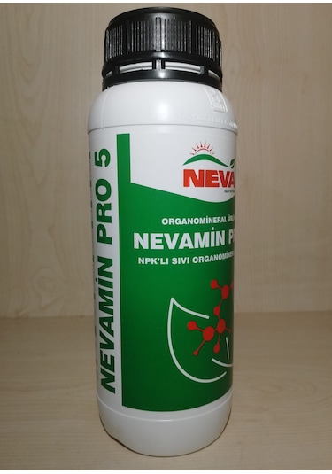 Nevamin Pro5 NPK'lı Sıvı Organomineral Gübre 1 Litre