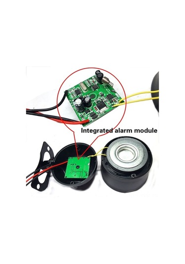 Dancemonkey Genel Araç Alarm Sistemi - 125db Ses, 7 Seviye Duyarlılık, 2 Kumandalı