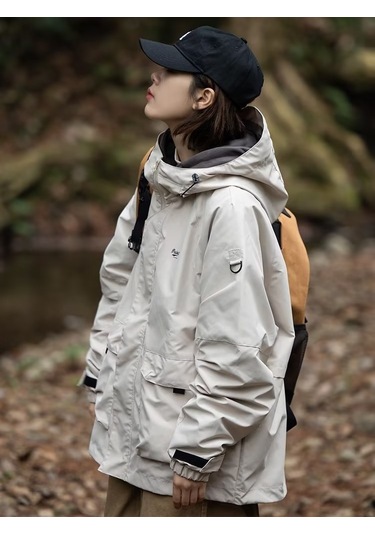 Pasifix Outdoor Kapüşonlu Cepli Unisex Ceket Yağmurluk 001