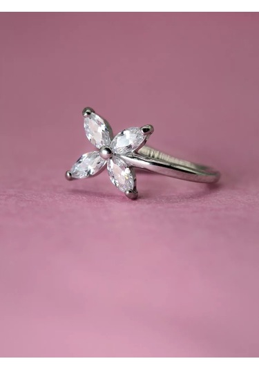 Luchi Jewellery Delmeden Takılan Gümüş Yonca Kulak Kıkırdağı Kafası 227954633 Gümüş