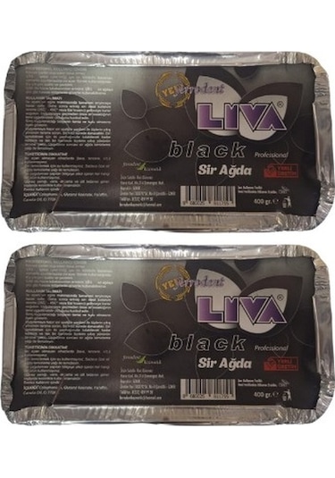 Liva Black Professional Kalıp Sir Ağda 2 x 400 G