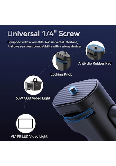 Ulanzi La03 Universal Işık Standı Tutacak Kol
