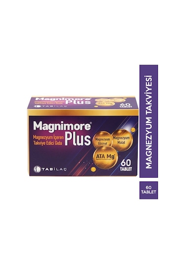 Magnimore Plus Magnezyum 60 Tablet