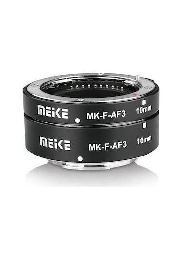 Fujifilm X Serisi Makineler için Meike Mk-F-Af3 Auto Macro Exten