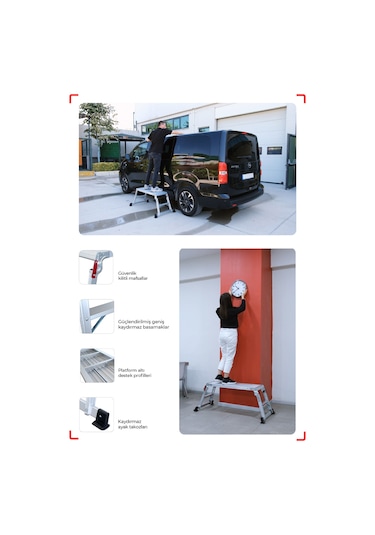 Çağsan Ponte - Katlanır Çalışma Platformu Cm2282a