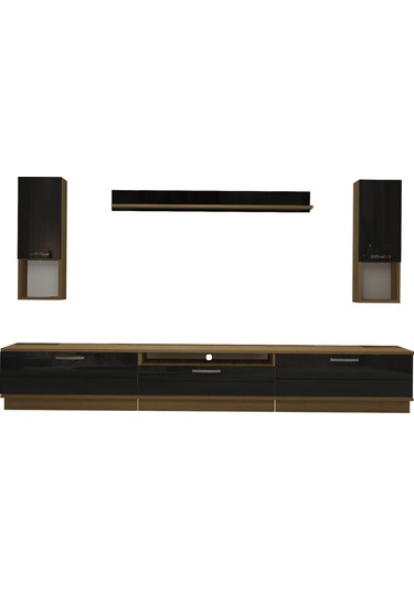 Decoraktiv Trendstyle 270da Mdf Tv Ünitesi Tv Sehpası Pera - Siyah