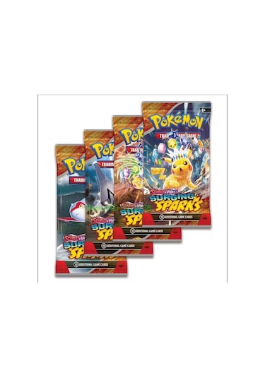 Pokemon Kart "burging Sparks" 1 Pack 10 Adet Kart Pokemon Kartlar