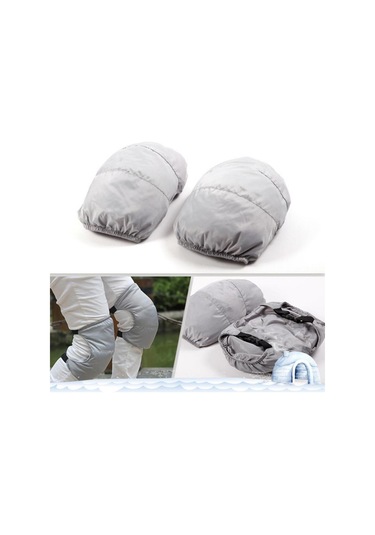 Homyl Ayarlanabilir Aşağı Dizlik Rüzgar Geçirmez Gümüş Gümüş