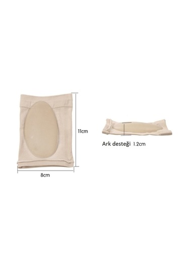 Silikon Jel Ortopedik Ark Destek Çorap Pedleri Plantar Fasiit Ayak Yastık Ayak Bakımı