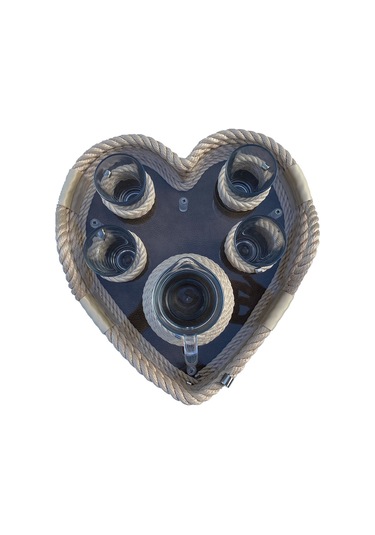 Saki Kalp Tepsi | Bej