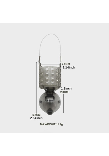 Suntek 10 Adet Sazan Balıkçılığı Yemleri Taşınabilir Yem M