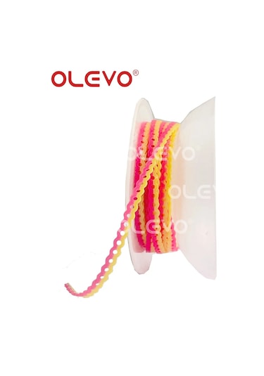 Olevo 4.5 M/rulo Diş Ortodonti Güç Zinciri Elastik Ultra Powerchains Ligler Lastik Bantlar Parantez Uzun Kısa Sürekli Çok Renkli