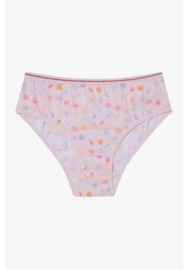 Kız Çocuk Shelly Çok Renkli 3’lü Slip Külot