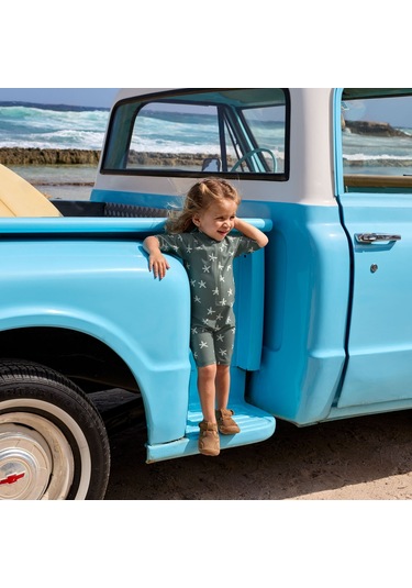 Lassig Starfish Uv Korumalı Mayo Deep Olive