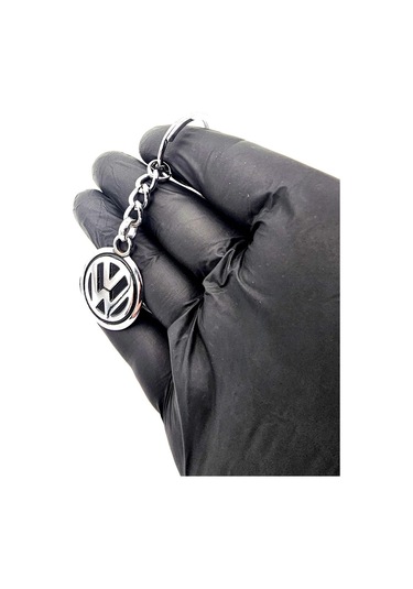 Vw Yeni Tasarım Siyah Metal Anahtarlık - Volkswagen Uyumlu Metal Anahtarlık