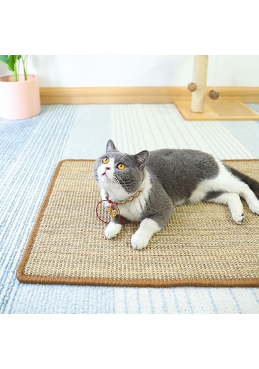 Suntek Pet Kedi Scratcher Sisal Mat Yavru Tırma Tahtası Halı