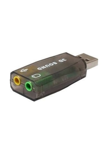 Alfais AL-4504 5.1 USB Ses Kartı Siyah