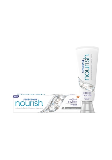 Sensodyne Nourish Sağlıklı Beyazlık Diş Macunu 75 ML