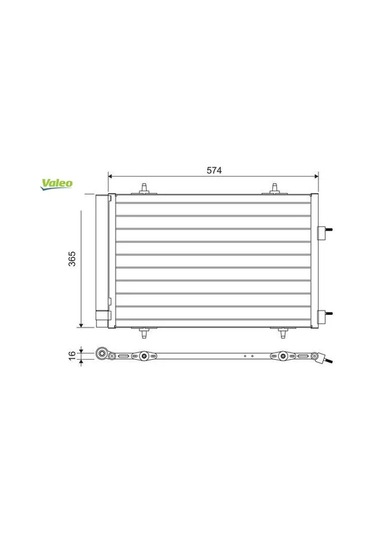 Klima Radyatörü C5 Iii 508 Dv6c-ep6ldt Ep6dt Valeo 6455ja/ 6455.ja 814365