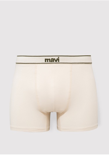 Mavi - Bej Basic Boxer 092463-70141 Bej